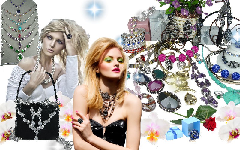 Fashion Women Short & Long Costume necklace, pendant, choker in bead, pearl, diamante, rhinestone, crystal CZ